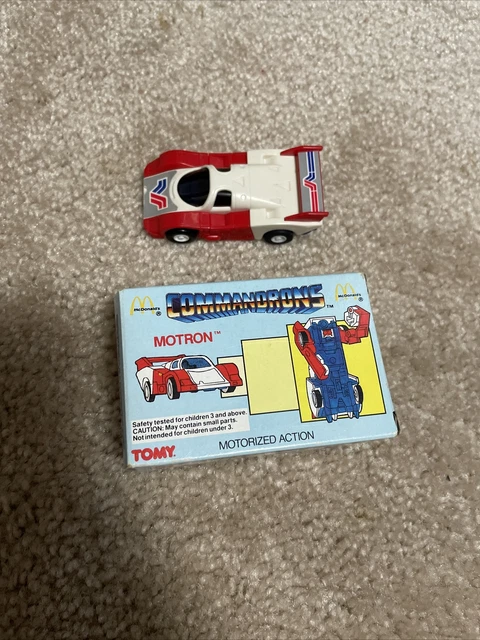 MCDONALD’S TOMY COMMANDRONS Transforming: Motron (1985) Vintage £9.29 ...