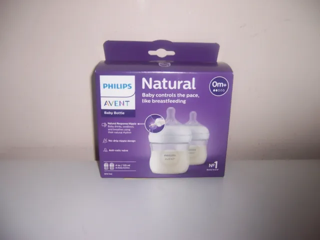 Philips Avent Natural Baby Bottle 0M+