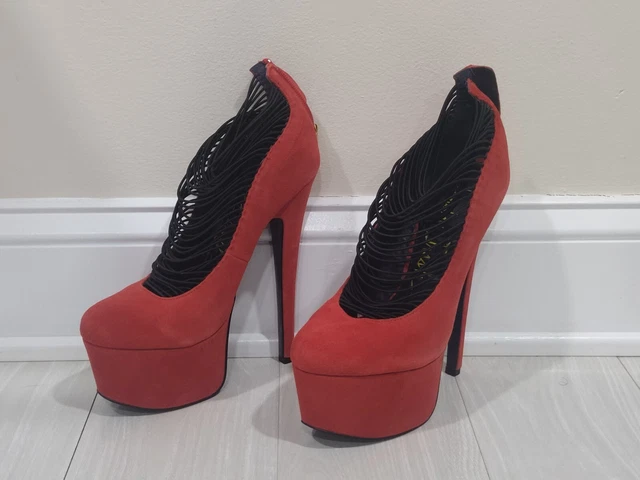 Trashed heels outlet for sale