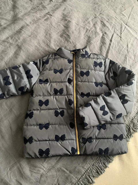 VESTE DOUDOUNE JACADI bleu marine taille fille 10 ans EUR 15 00