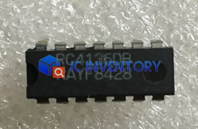 10pcs RC4136DB Quad Purpose Operational Amplifier DIP-14 #WD8