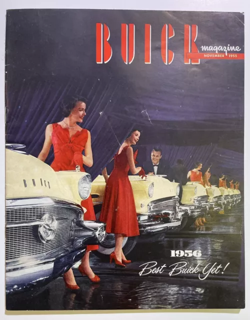 Vintage 1955/56 Buick Magazine Car Brochure
