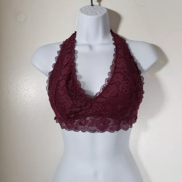 GILLY HICKS BY Hollister White Lace Bralette Size XS $12.00 - PicClick