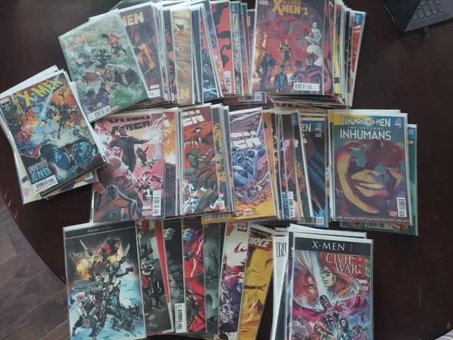 Marvel X-Men Comic Book Lot 100 + Issues X-Force Uncanny Extraordinary All New