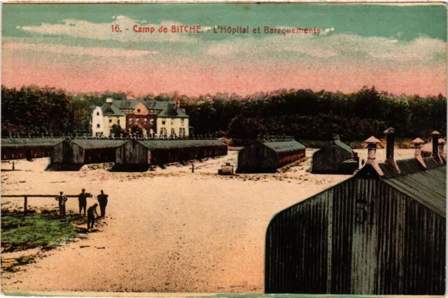 CPA AK Camp de BITCHE - L'Hopital et Baraquements (255268)