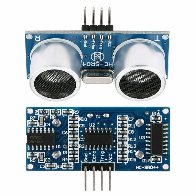 Sensore Ultrasuoni HC-SR04 - Per Misurazione Distanze, Compatibile Con Raspberry Pi E Arduino