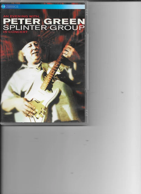 Splinter Group PETER GREEN SPLINTER Group - An Evening With in Concert (DVD, 2003) £1. ...