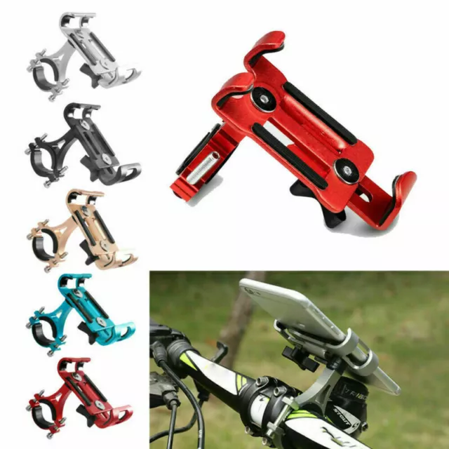 Mobile Phone Holder Bike Handlebar Support Mount Bracket for Motorbike Bicycle H