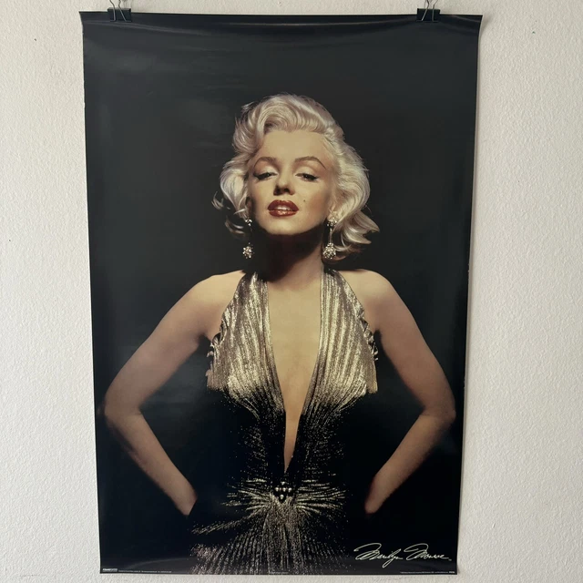 slim fit dress slacks Marilyn Monroe Glittering Gold 1952