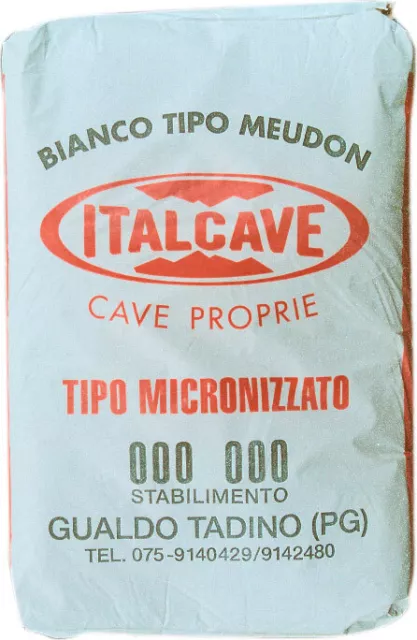 GESSO IN POLVERE Bianco Tipo Micronizzato per Tempere 25 Kg Italcave Meudon  EUR 22,49 - PicClick IT