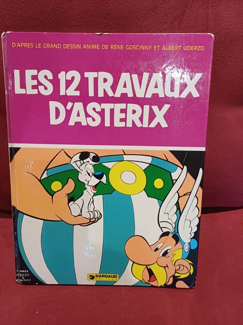 UDERZO ASTÉRIX LES 12 travaux d'Astérix Dargaud 1978 10 Le vénérable