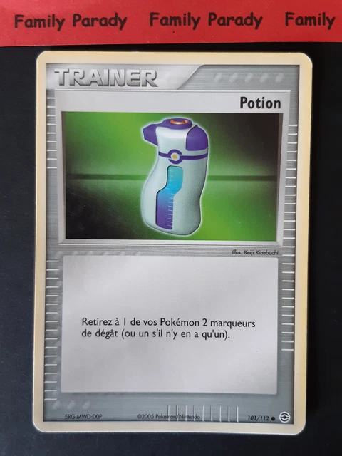 Potion 101/112 Ex Rouge Feu Vert Feuille Carte Pokemon Français