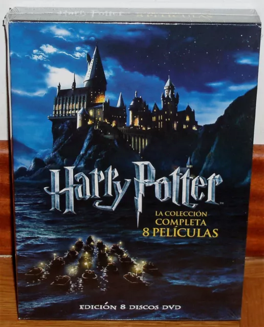 Harry Potter La Coleccion Completa 8 Dvd Precintado Nuevo Fantasia R2