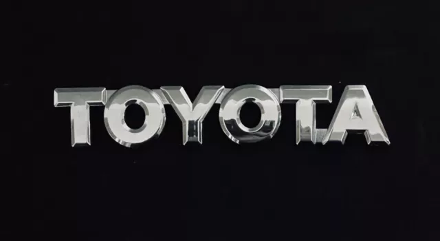 Genuine Toyota Celica rear emblem 75443-20610, USED, chrome