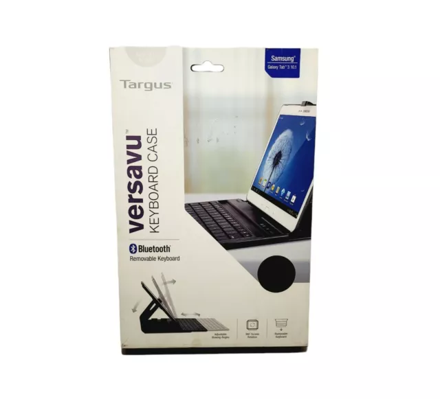 Galaxy Tab 3 10.1 Targus Tablet Versavu Keyboard Case for Samsung New