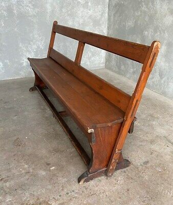 Antique Church Bench - Reclaimed Church Benches - Quirky Kitchen Seating 5