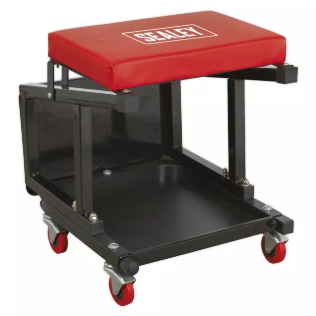 Sealey SCR16 Mechanic's Utility Seat & Step Stool