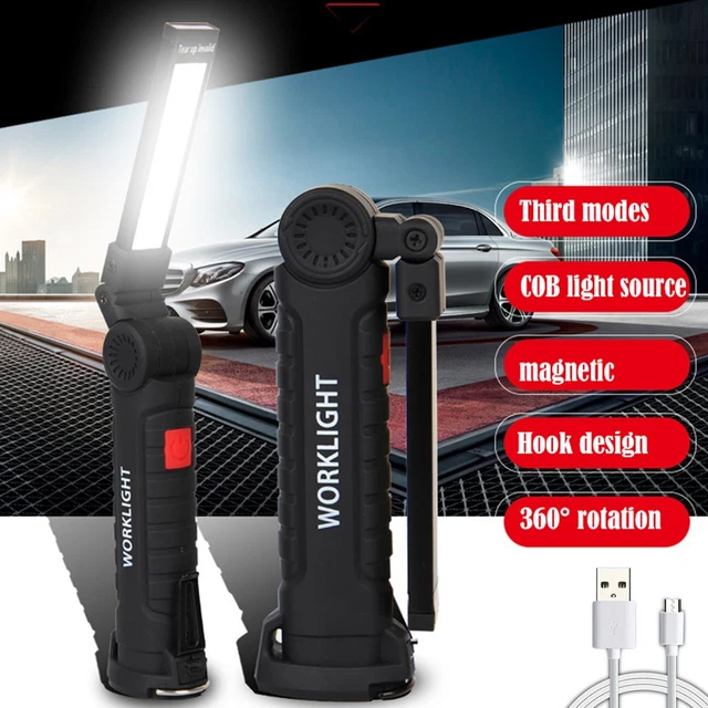 Ziyan Mini Taschenlampe - 800 Lumen COB LED USB Wiederaufladbar