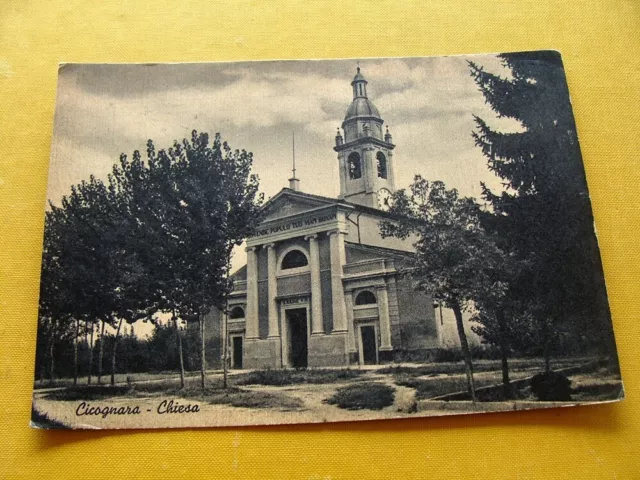 (FG.A49) CICOGNARA di VIADANA - LA CHIESA DI SANTA GIULIA (foto Lambertini) S.