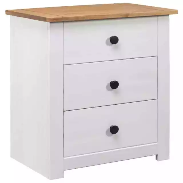 Gabinete de cabecera blanco 46x40x57 cm madera de pino gama Panamá