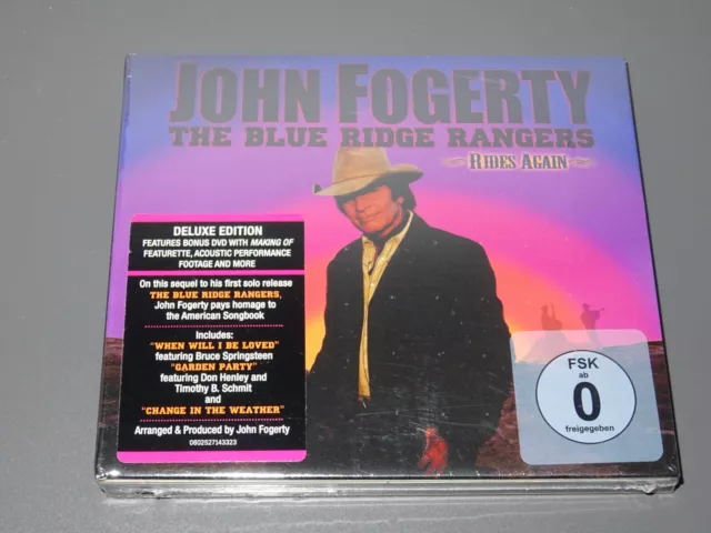 John Fogerty - Rides Again (Deluxe) / Digipack-Cd & Dvd 2009 Ovp! Sealed!