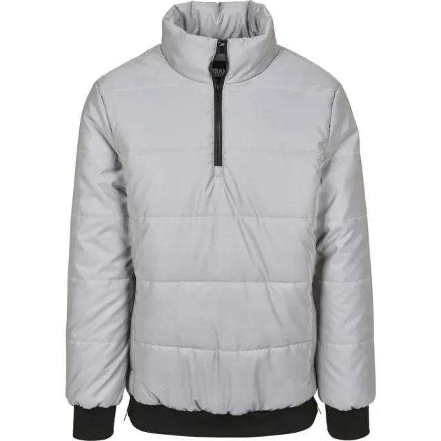Urban Classics Reflective Pullover Jacket reflektierende Herren Winter Jacke NEU
