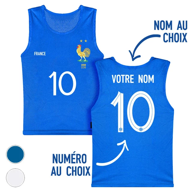 Maillot De Foot Personnalisable – Nom, Numéro, Logo Ou équipe, Pour Enfant Et Adulte, Polyester Respirant, Idéal Pour Cadeau Ou Match