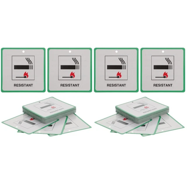Warning Fire Labels 100 PCS FIRE Safety Labels Safety Warning Labels Fire Warning Labels £ ...