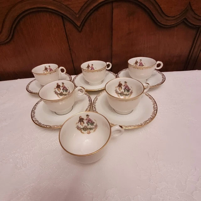 Service De Vaisselle Limoges Signé Lalique – Blanc Floral – 1996 – Jamais Utilisé