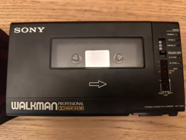 Sony Walkman WM-D6C Enregistreur de Cassettes Professionnel