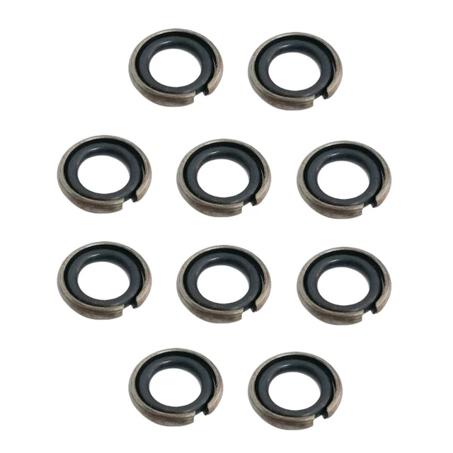 10 set anello di ricambio dell'anello della chiave anello anello di attrito anel