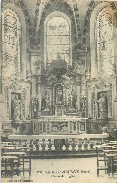 55 BENOIT VAUX le choeur de l'eglise