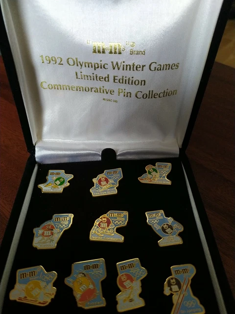 Pin's Olympique Albertville 92 – Ski – Rare – Collection JO