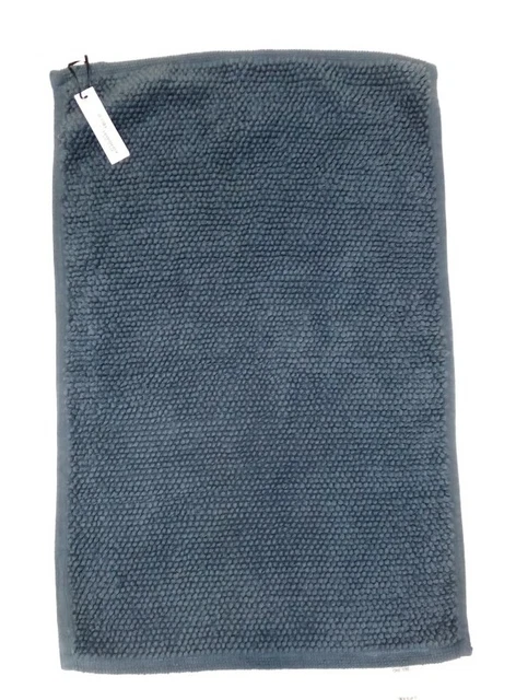 Alfombra de baño azul bobble precio de venta sugerido por el fabricante £18 tapete de baño súper absorbente precio de venta sugerido por el fabricante £18 tapete de baño azul