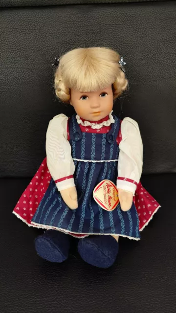 Käthe Kruse Puppe Glückskind Mädchen, 38 cm, Stoffpuppe
