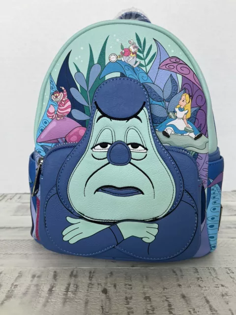 Loungefly Disney Alice in Wonderland Mushroom Tea Party Mini Backpack 