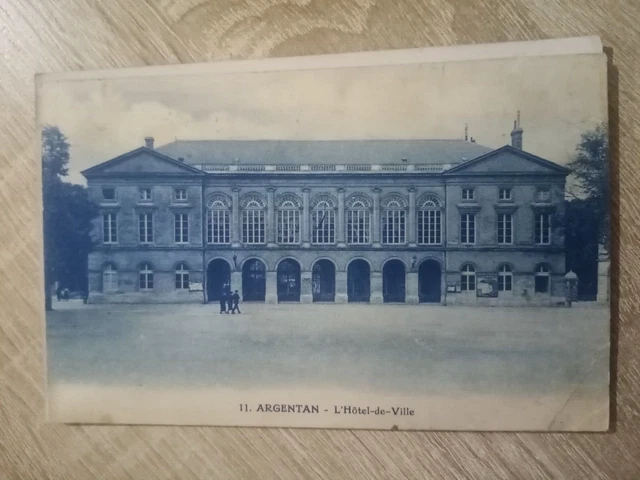 Cpa Argentan L Hotel De Ville