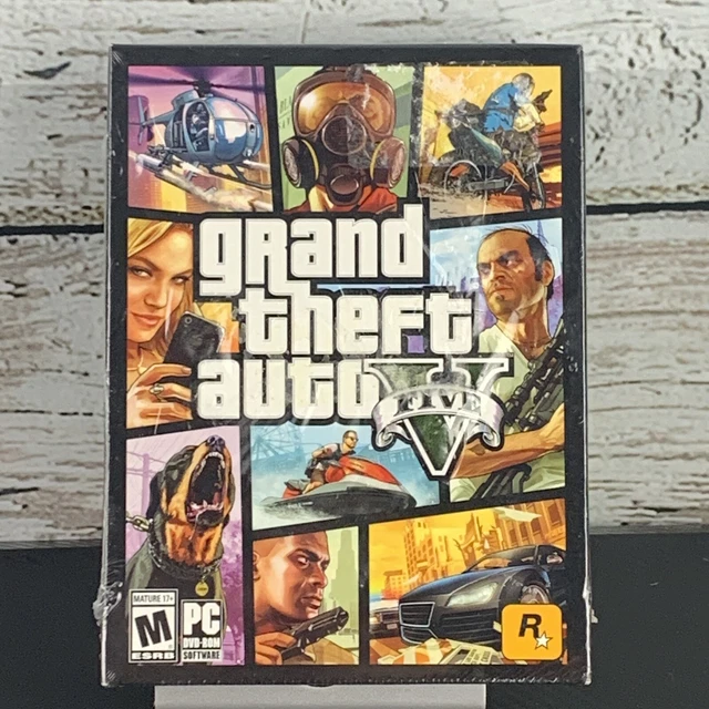 GRAND THEFT AUTO V PC [Rockstar Games 2014] NEUF scellé EUR 17,08 ...