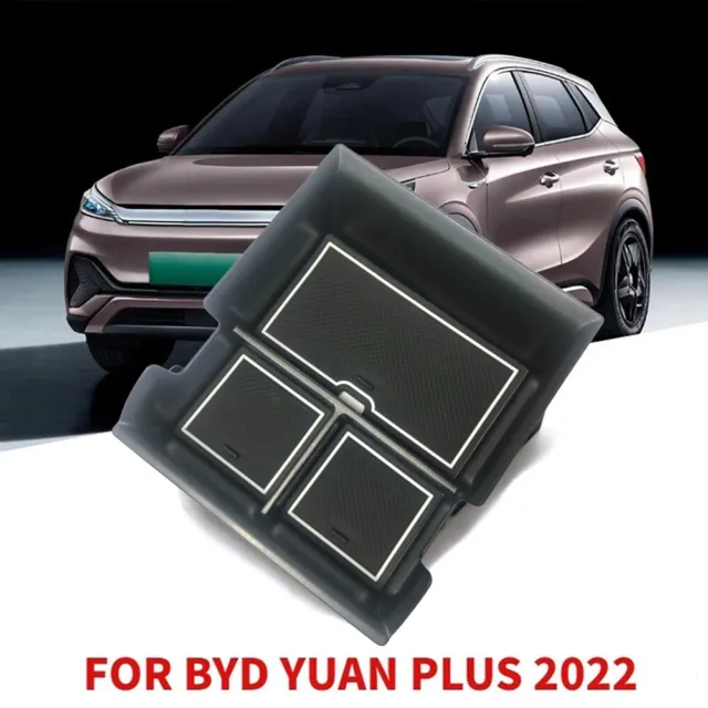 Per BYD Atto 3 Yuan Plus 2022 scatola portaoggetti braccioli accessori in plastica ABS