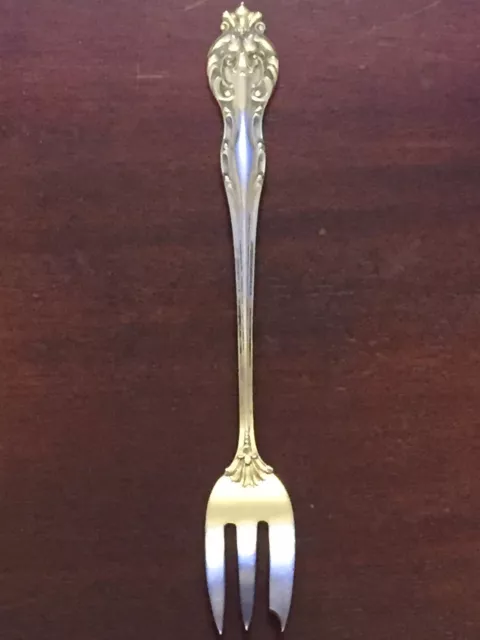 Queen by Mount Vernon Howard Sterling Silver Cocktail Fork 5 5/8" Monogrammed