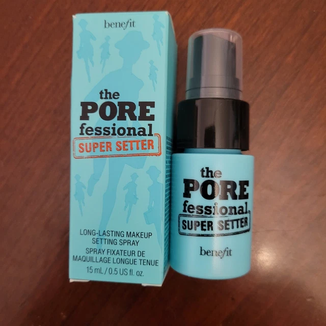 Benefit The POREfessional Super Setter Makeup Setting Spray Mini 1oz Authentic