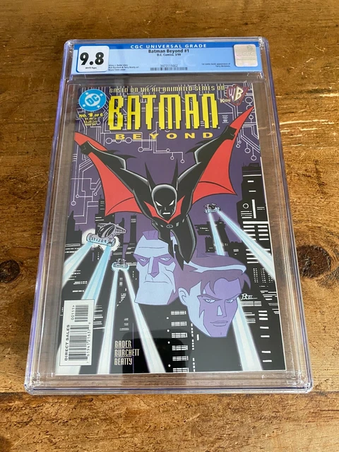 Batman Beyond #1 DC COMICS 1999 💥 CGC 9.8 White Pages 💥 1st TERRY MCGINNIS DC