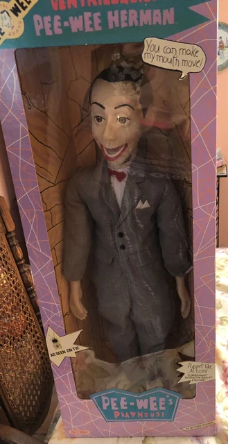 Peewee Herman Ventriloquist Doll - New In Box