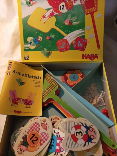 HABA Spiel 3 x 4 = Klatsch