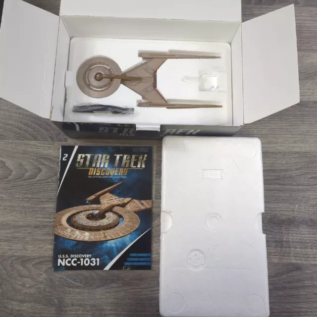 Eaglemoss Star Trek Discovery NCC-1031 Issue #2 USS Discovery Hero Collector