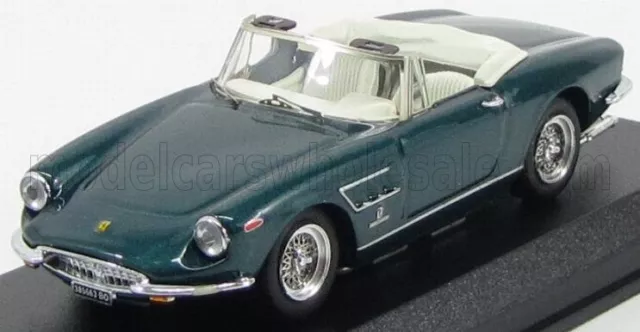 BEST-MODEL - 1/43 - FERRARI - 330 GTS CABRIOLET 1966 - GREEN MET SPIDER mci