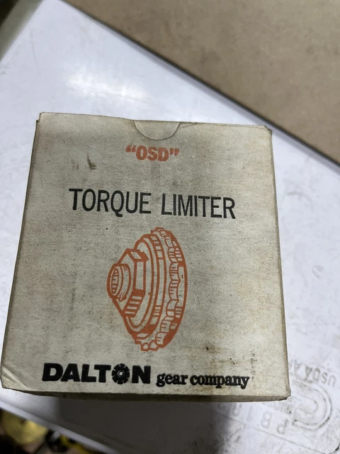 Dalton Gear OSD-337-D , 1” bore , Torque Limiter