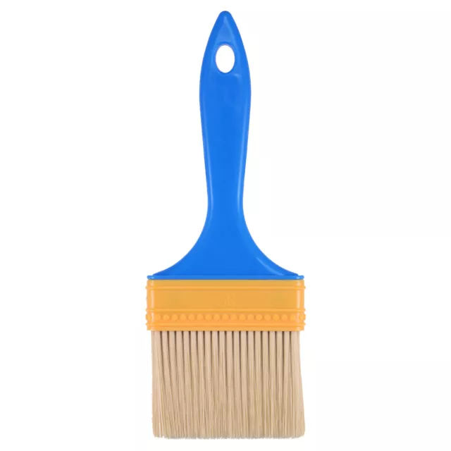 3" Paint Brush 0.35" Thick Soft Nylon Bristle with PP Handle Paintbrush for Wall