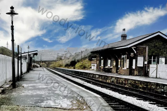 bbc0437 - Bollington Railway Station , Cheshire - print 6x4