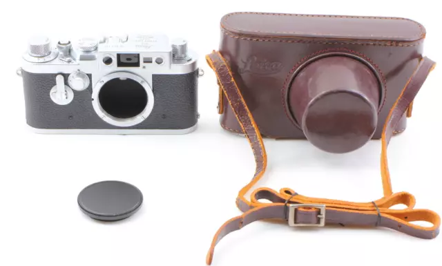 New Leather [N MINT, Case] Leica IIIG Rangefinder 35mm Film Camera LTM L39 JAPAN